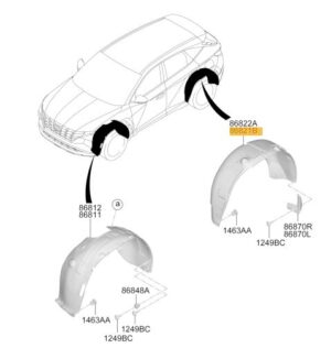 86821N7CA0 BESCHERMING ACHTERWIEL, LINKS ACHTER 86821N7CA0