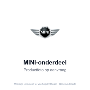 MINI 2002- ABUMPER STEUN MID BOV - origineel nr. 51127126172