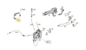 A4479001818 PORTIERREGELEENHEID LINKS A4479001818